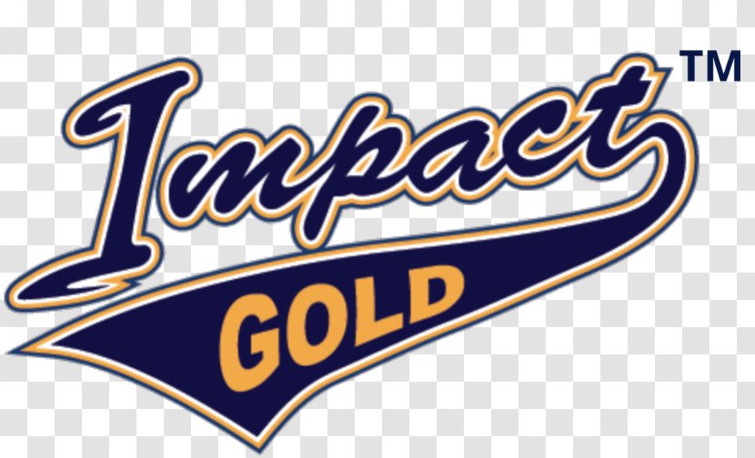 Impact Logo Fastpitch Softball Gold - Teamwork Goals Meet Transparent PNG