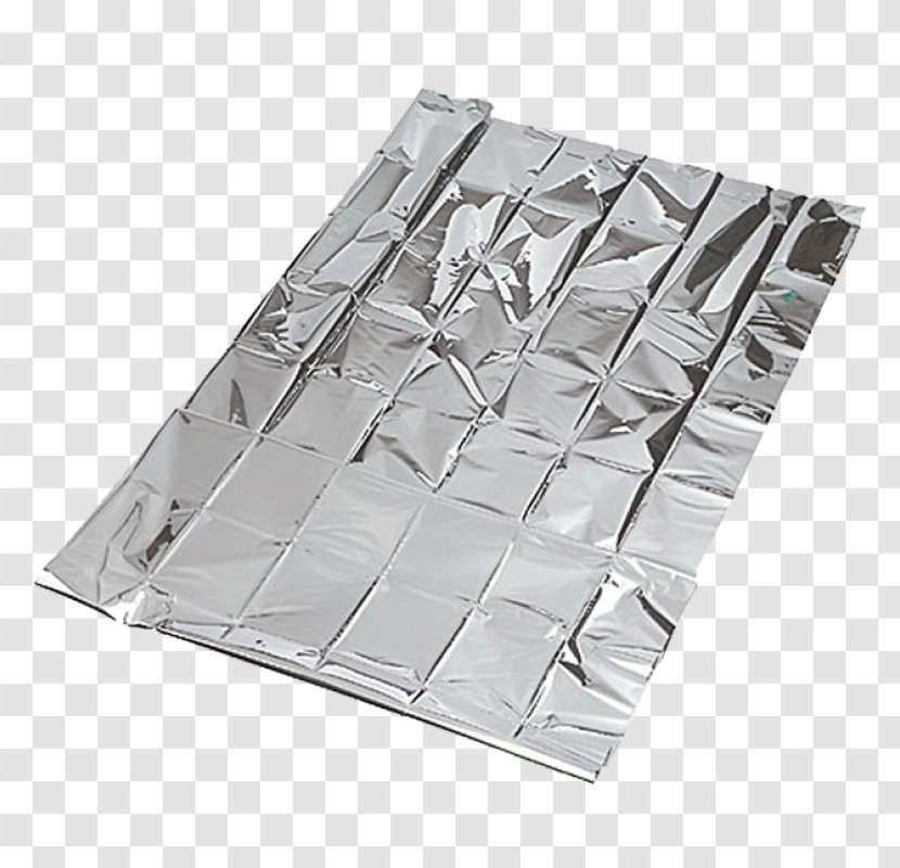 Emergency Blankets Thermal Insulation Aluminium Foil - Metal - Blanket Transparent PNG