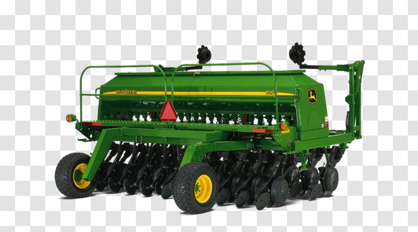 John Deere Seed Drill Agriculture No-till Farming - Sydenstricker - Tractor Transparent PNG