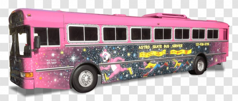 Tour Bus Service Party Astro Skate Of Tarpon Springs Public Transport - Automotive Exterior Transparent PNG