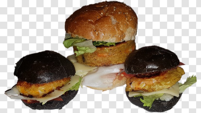 Slider Cheeseburger Hamburger Veggie Burger Vegetarian Cuisine - Finger Food - Shop Transparent PNG