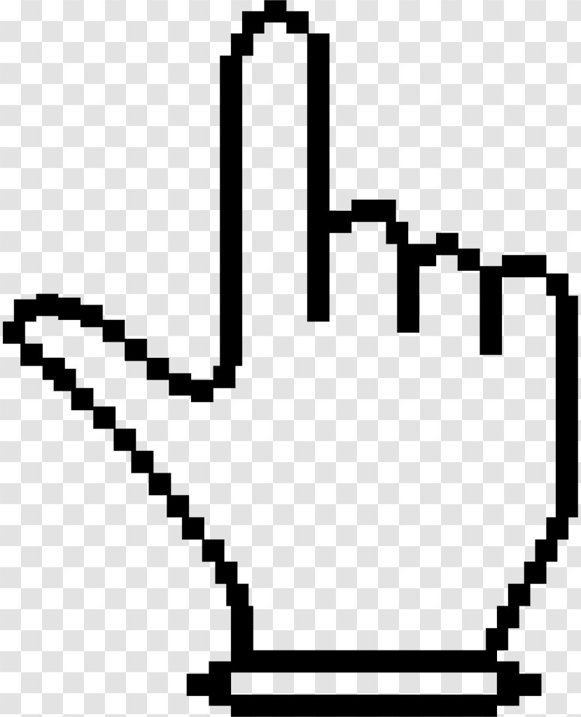 Computer Mouse Pointer Cursor Arrow - Text Transparent PNG