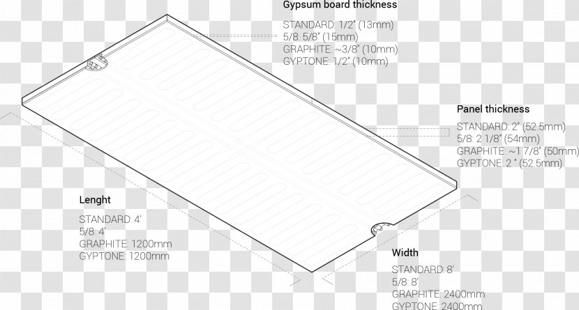 Paper Line Angle - Rectangle - Drying Specification Transparent PNG