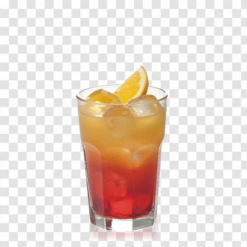 Negroni Campari Cocktail Orange Juice Spritz - Cartoon - Night Transparent PNG