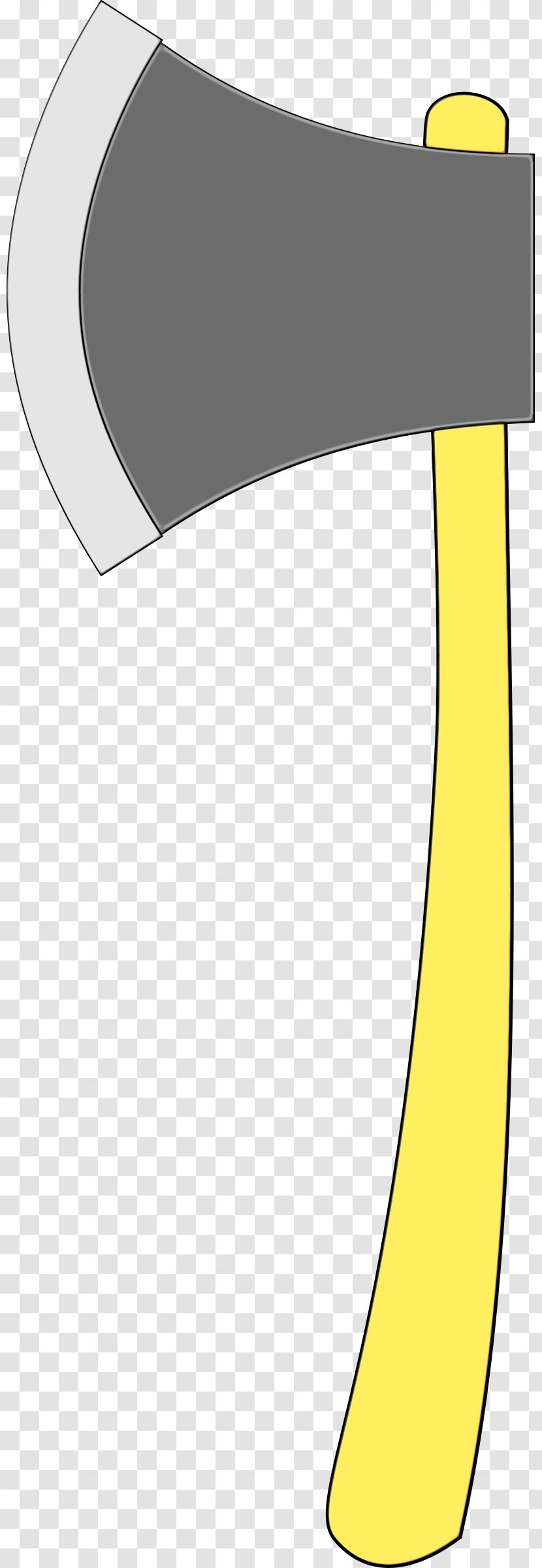 Yellow Line - Watercolor - Wet Ink Transparent PNG