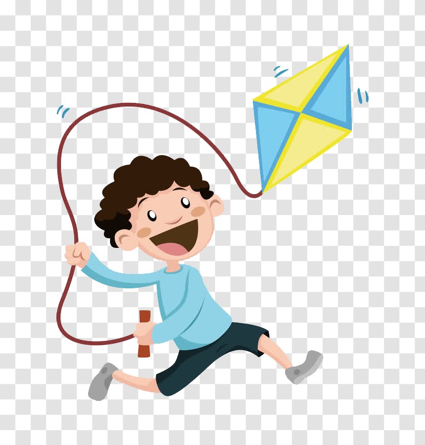 Child Vector Graphics Image Clip Art - Fashion Accessory - Kite Flying Transparent PNG