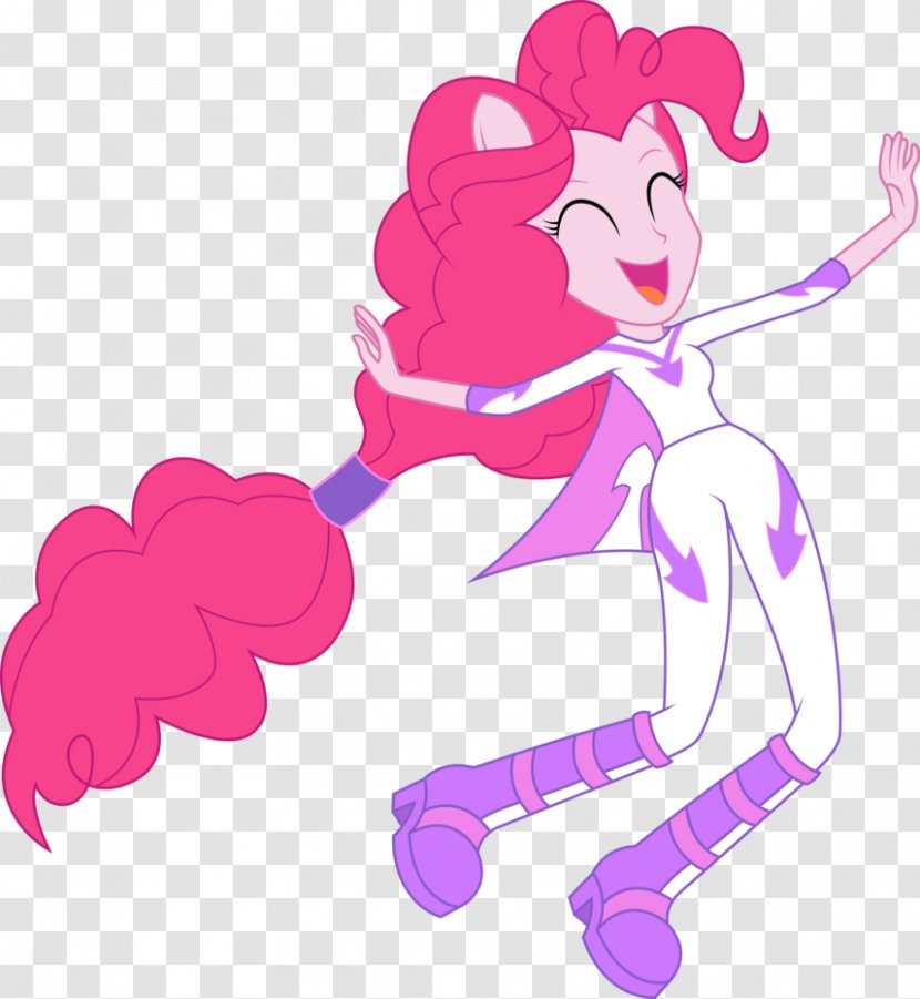Pinkie Pie My Little Pony: Equestria Girls Rainbow Dash - Heart - Three Birds Transparent PNG