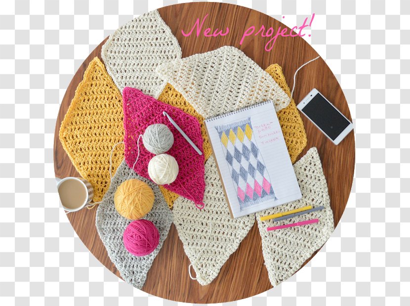 Textile March Crochet Full Plaid Handicraft Transparent PNG
