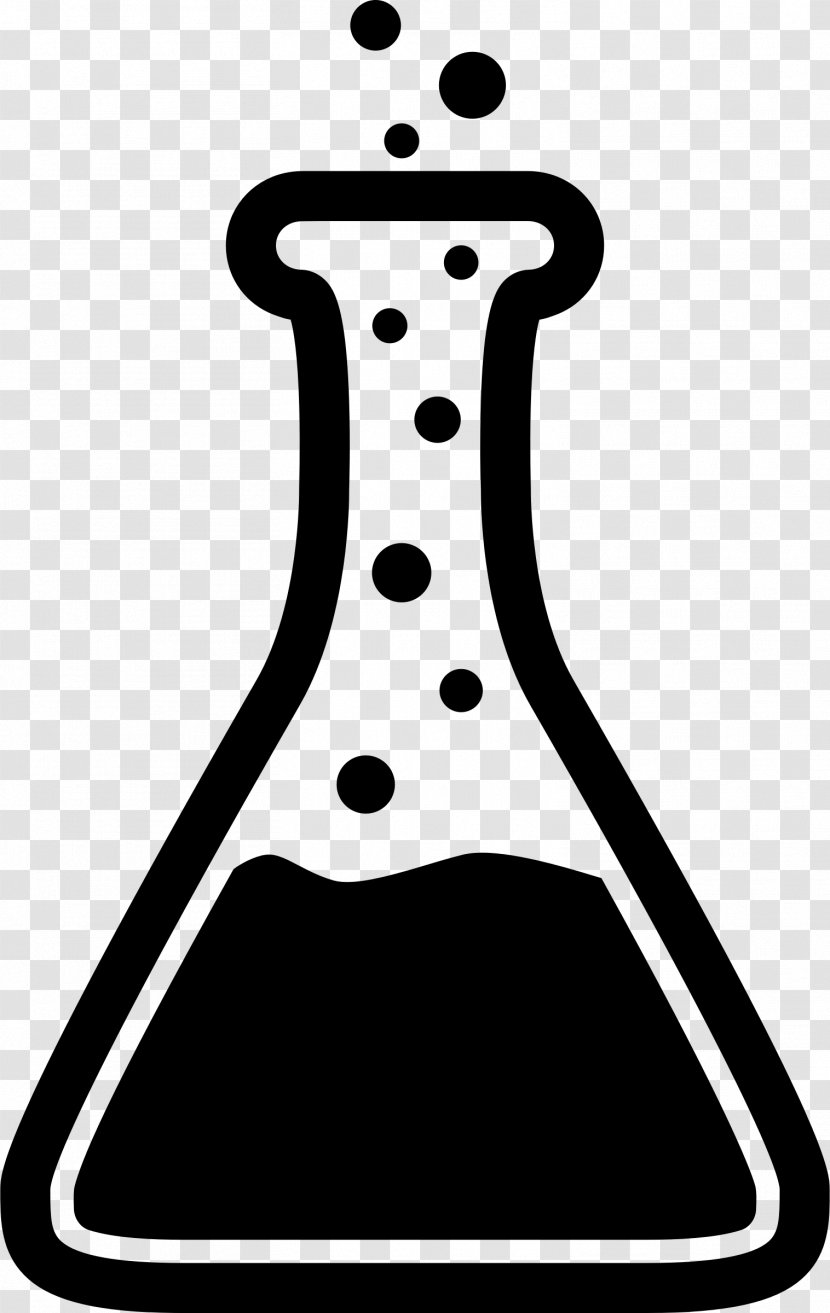 Laboratory Flasks Erlenmeyer Flask Chemistry Clip Art - Line Transparent PNG