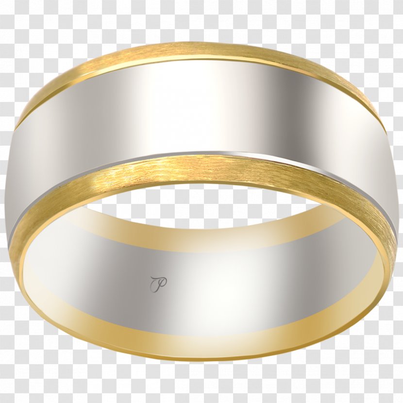 Wedding Ring Colored Gold Brilliant Transparent PNG