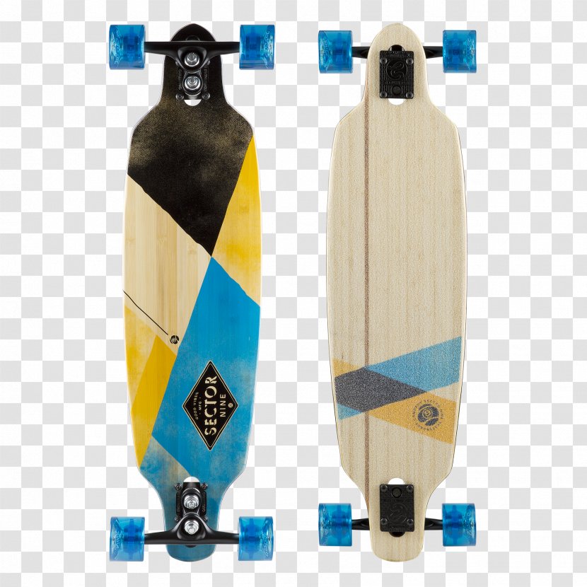 Longboard Sector 9 Electric Skateboard Skateboarding - Carved Turn Transparent PNG