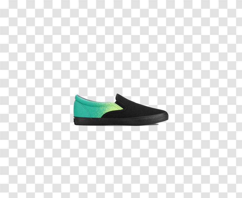 Sneakers Shoe Green Pattern - Aqua - Men's Casual Shoes Transparent PNG