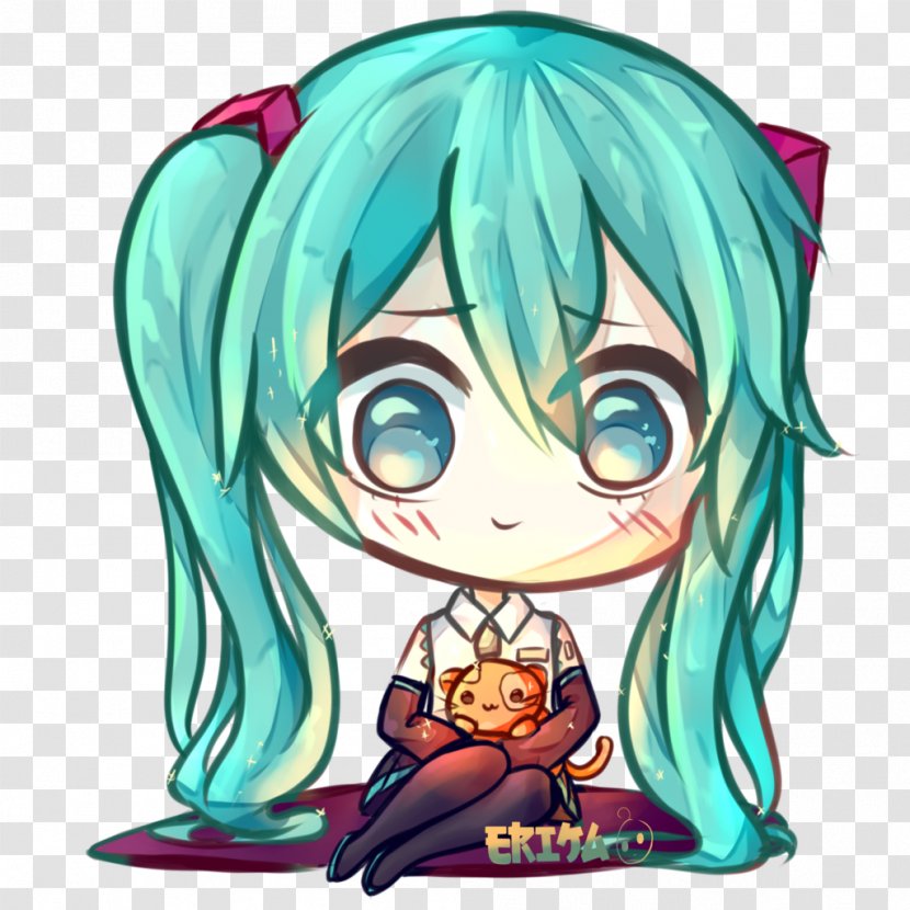 Hatsune Miku: Project DIVA F Kavaii Vocaloid Drawing - Flower - Miku Transparent PNG