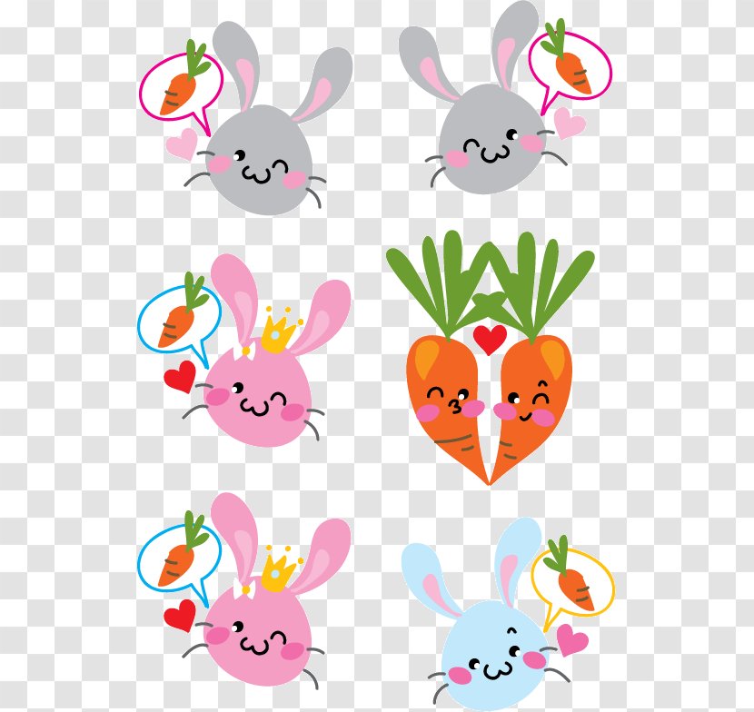 Sticker Advertising Decal Clip Art - Rabbit - Carrot Transparent PNG