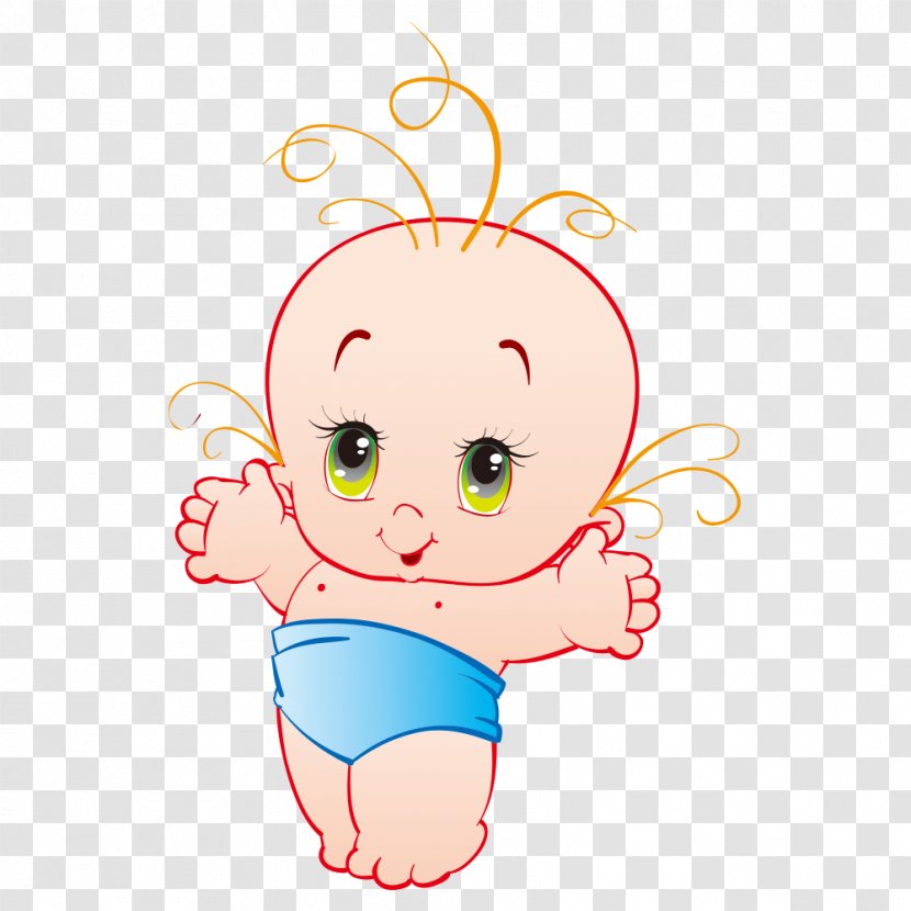 Infant Cartoon Drawing Cuteness - Tree - Baby Transparent PNG