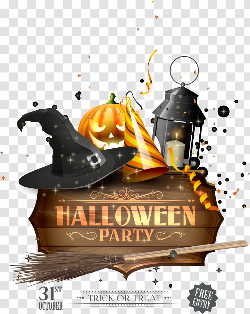 Halloween Party Holiday All Saints' Day - Hat Transparent PNG