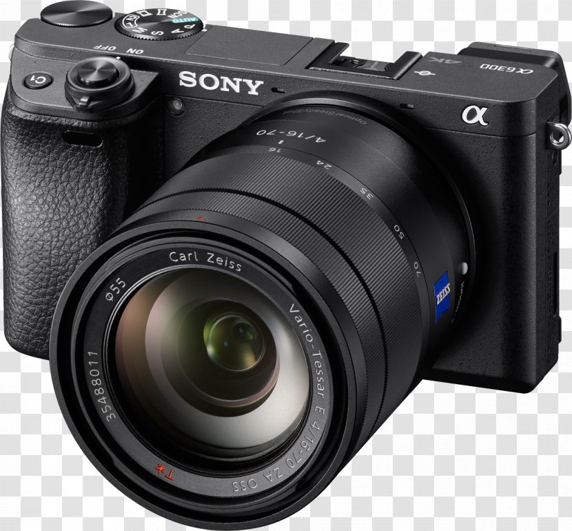 Sony α6000 α6500 Mirrorless Interchangeable-lens Camera Autofocus APS-C - Alpha 6300 Transparent PNG