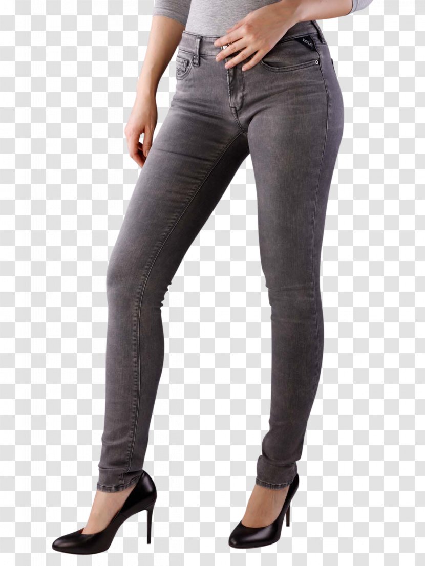 Jeans Denim Slim-fit Pants Replay Leggings - Frame - Gray Transparent PNG