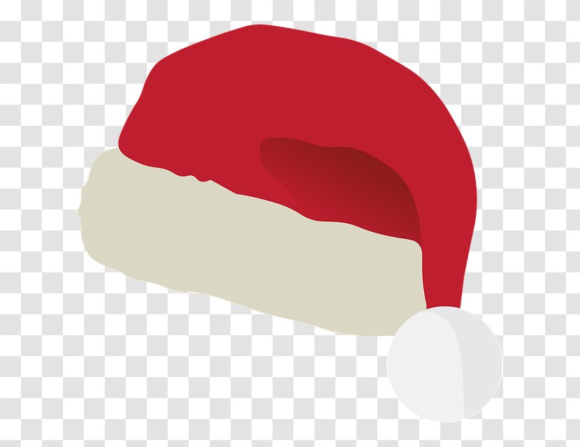 Santa Claus Hat - Christmas Day - Knit Cap Beanie Transparent PNG