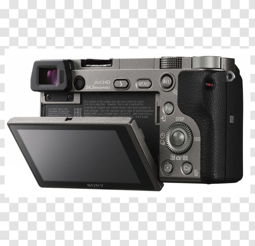 Sony α6000 α5000 Mirrorless Interchangeable-lens Camera APS-C ILCE - Digital Cameras Transparent PNG