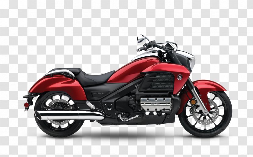 Honda Valkyrie Motorcycle Cruiser Gold Wing - Side By Transparent PNG