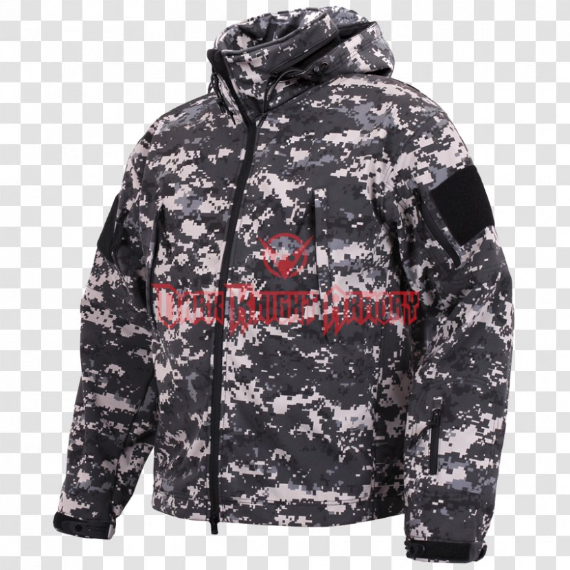 Shell Jacket Military Camouflage Multi-scale Softshell Transparent PNG