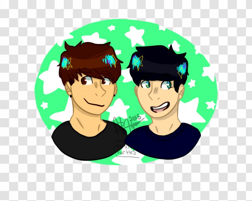 Human Behavior Green Boy Clip Art - Tree - Dan And Phil Drawing Transparent PNG