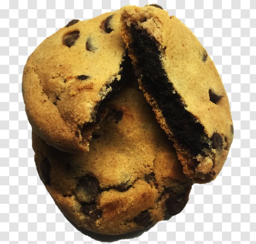 Chocolate Chip Cookie Brownie Gocciole Biscuits Truffle - Biscuit Transparent PNG