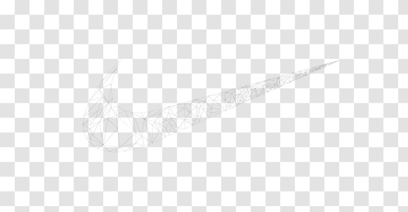 White Line Angle - Wing Transparent PNG