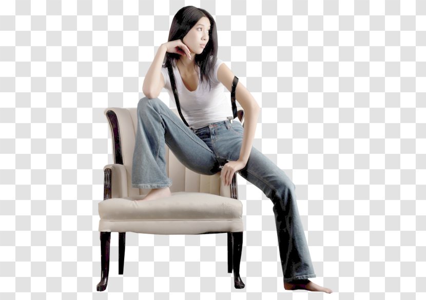Chair Shoulder Photo Shoot Photography Jeans - Tree Transparent PNG