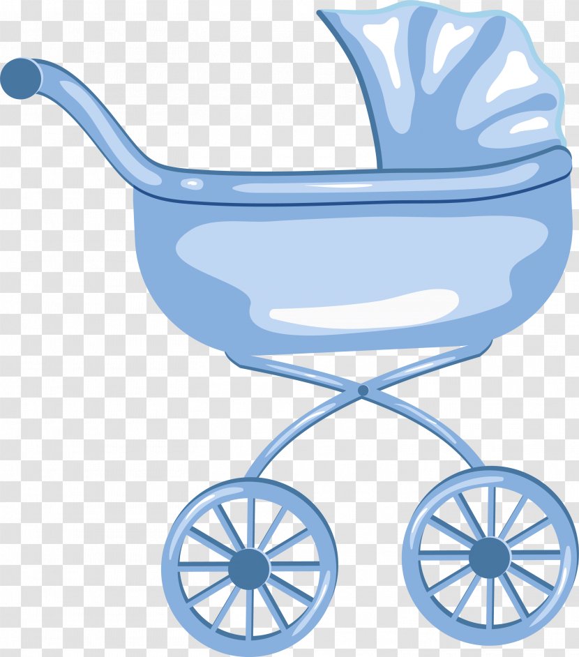 Pregnancy Baby Transport Royalty-free Illustration - Infant - Blue Fresh Carriage Transparent PNG