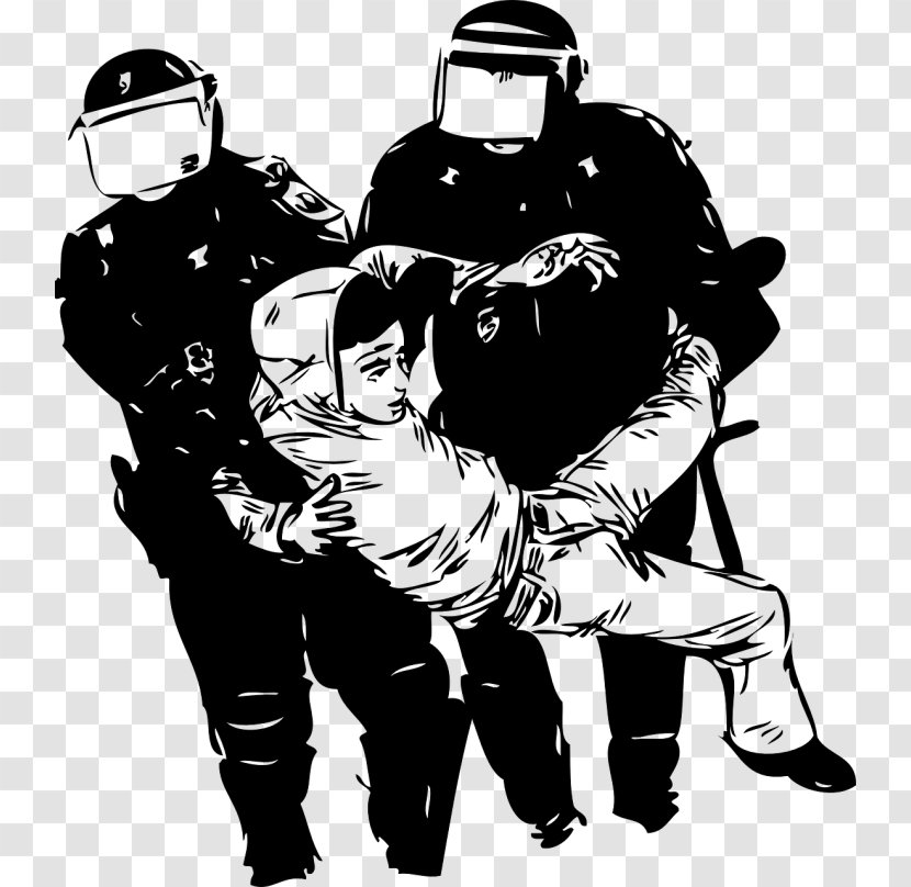 Police Brutality Misconduct Officer Baton Transparent PNG