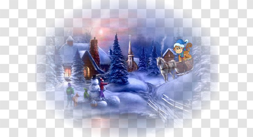 Santa Claus Oil Painting Reproduction Christmas - Drawing Transparent PNG