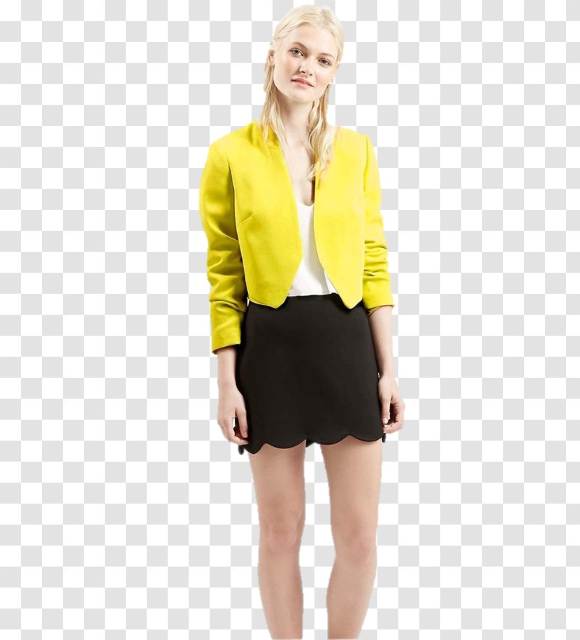 Blazer Fashion Clothing Miniskirt - Model - Dress Transparent PNG