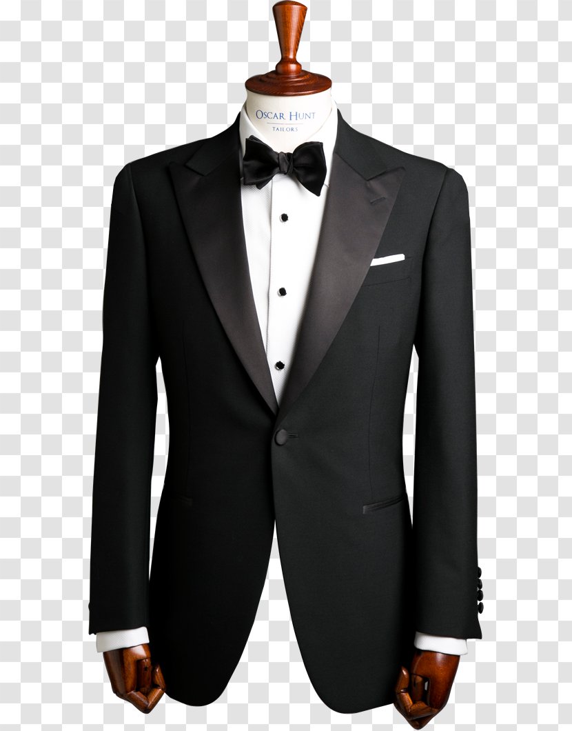 Tuxedo T-shirt Suit Tailor Clothing - Black - And Tie Transparent PNG