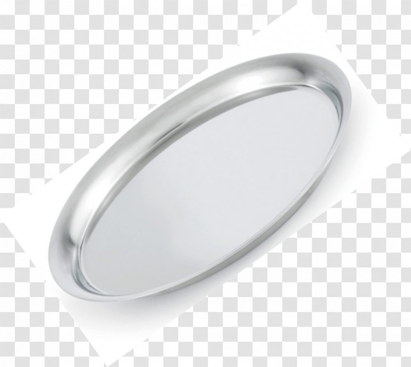 Silver Body Jewellery Oval Transparent PNG