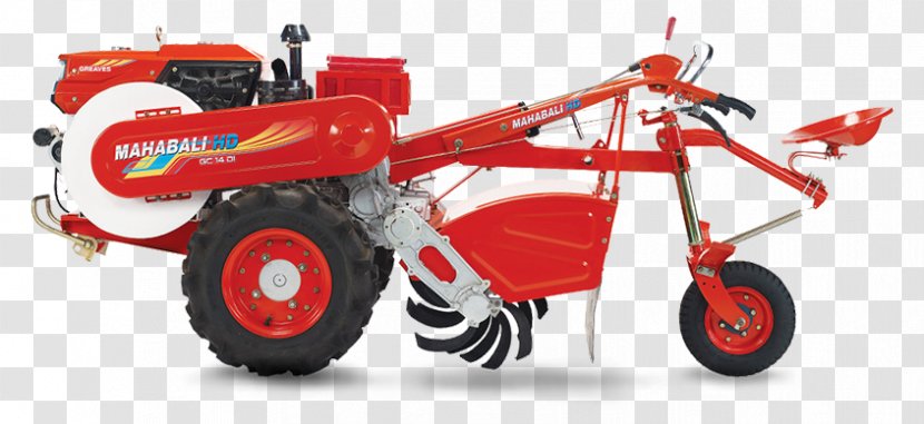 Tractor Agricultural Machinery Cultivator Tiller - Greaves Cotton Ltd - Engine Transparent PNG