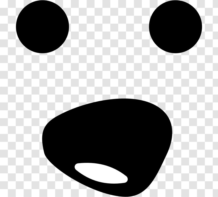 Emoji Black And White Emoticon Clip Art - Nose Transparent PNG