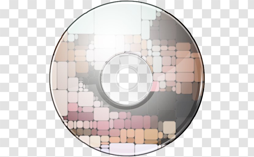 Compact Disc Pink M Pattern - Purple - Design Transparent PNG