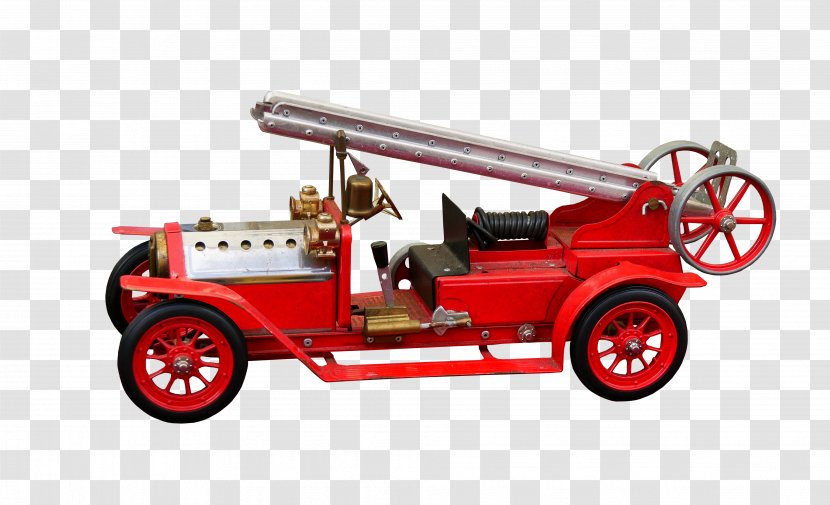 Car Fire Engine Firefighter Station - Toy - Truck Transparent PNG