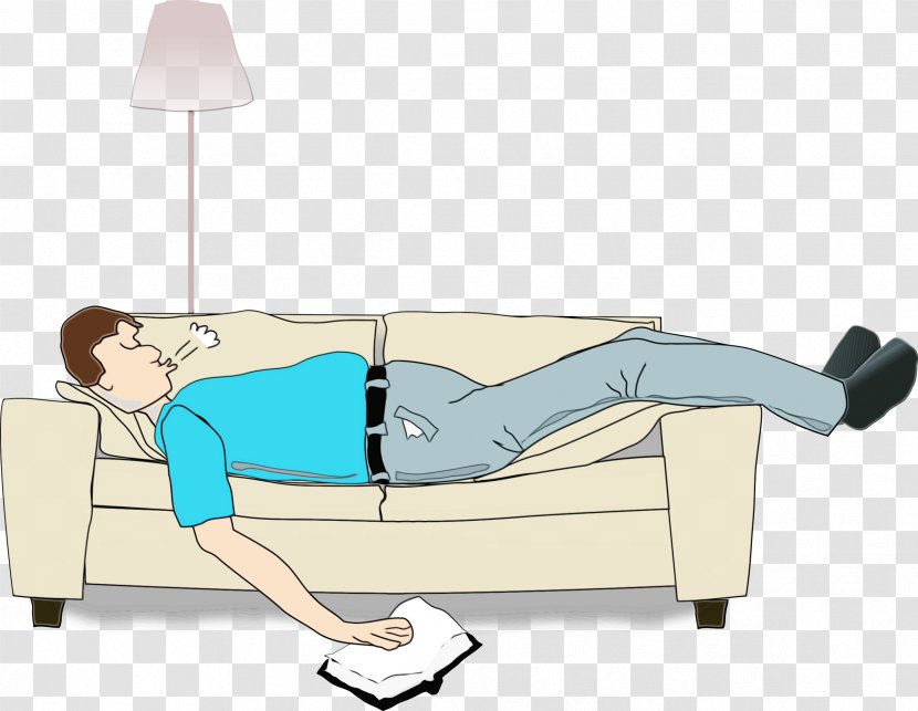 Furniture Cartoon Arm Leg Comfort - Nap Transparent PNG