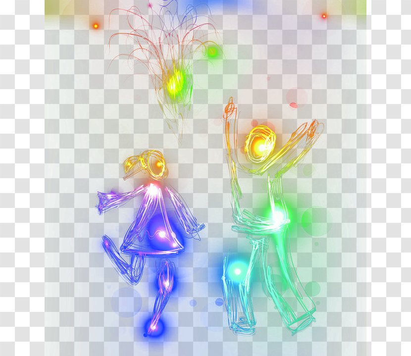 Graphic Design Text Toy Illustration - Purple - Light Efficiency Couple Transparent PNG