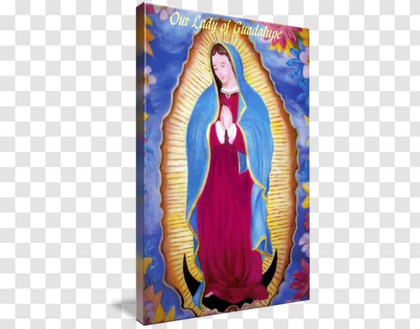 Modern Art Painting Character Picture Frames - Fictional - Our Lady Of Guadalupe Transparent PNG