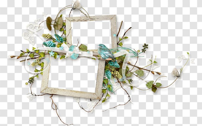 Picture Frames Clip Art - Floral Design Transparent PNG