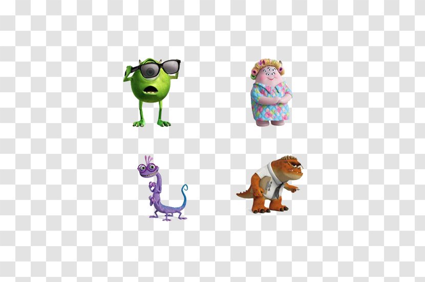 Monster Animation Computer File - Toy - Monsters Inc People Transparent PNG