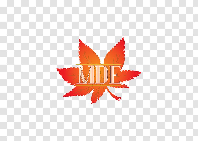 Logo Maple Leaf Japanese Brand Font - Plant Transparent PNG