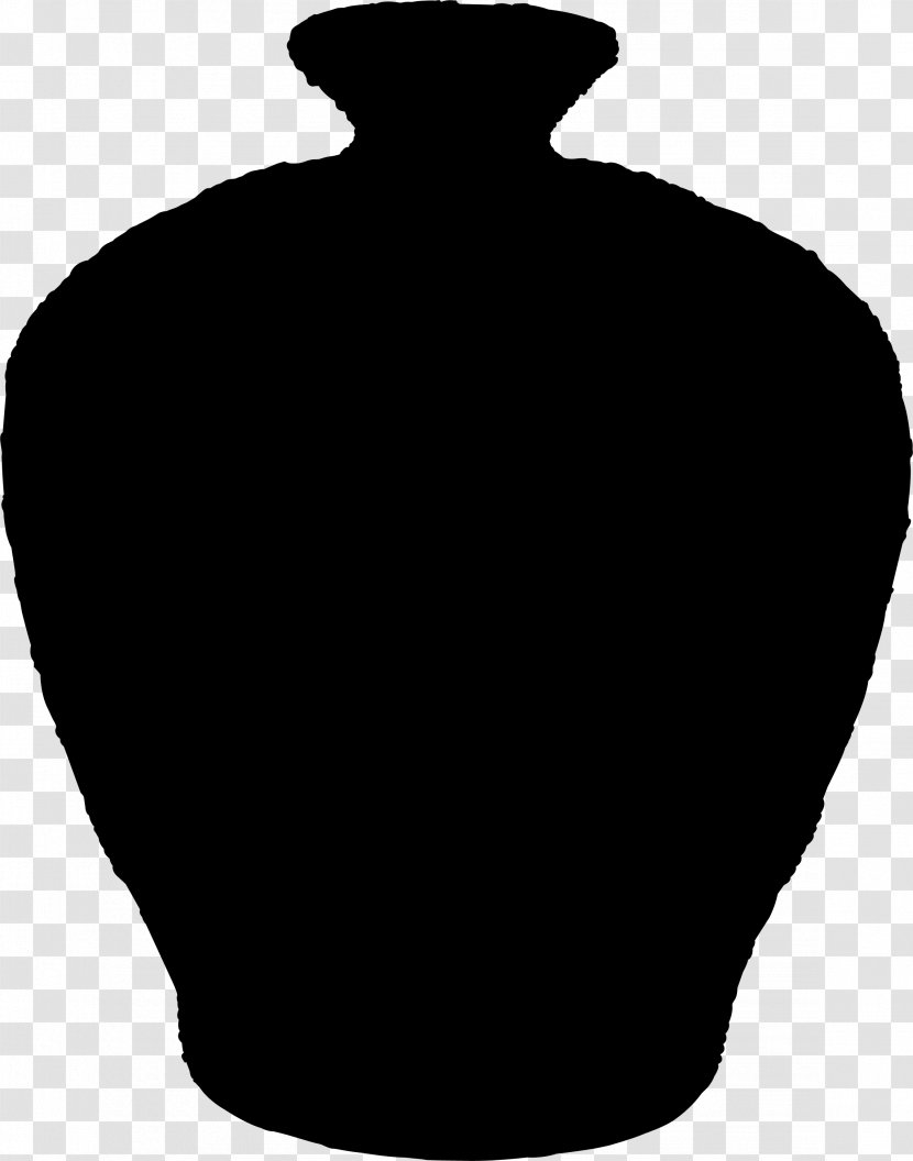 Neck Silhouette Black M - Artifact - Urn Transparent PNG