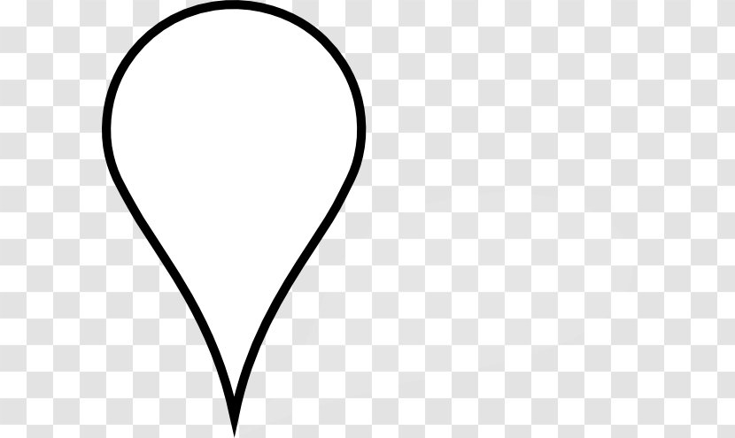 Clip Art Marker Pen Google Maps Map Maker - Silhouette - Vector Transparent PNG