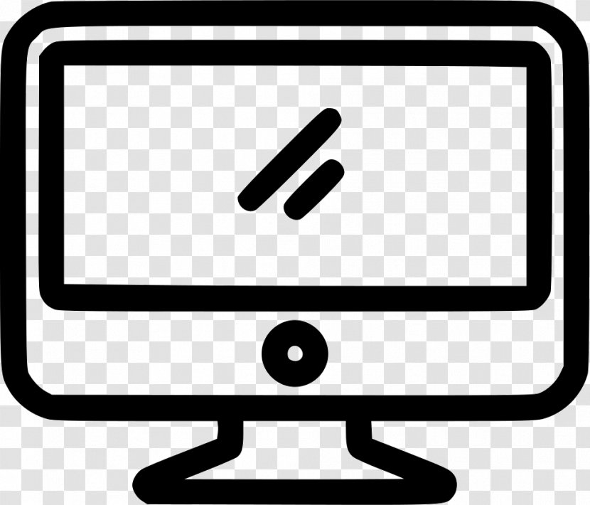 Computer Monitors Line Clip Art Angle Product Design - Text - Imac Symbol Transparent PNG