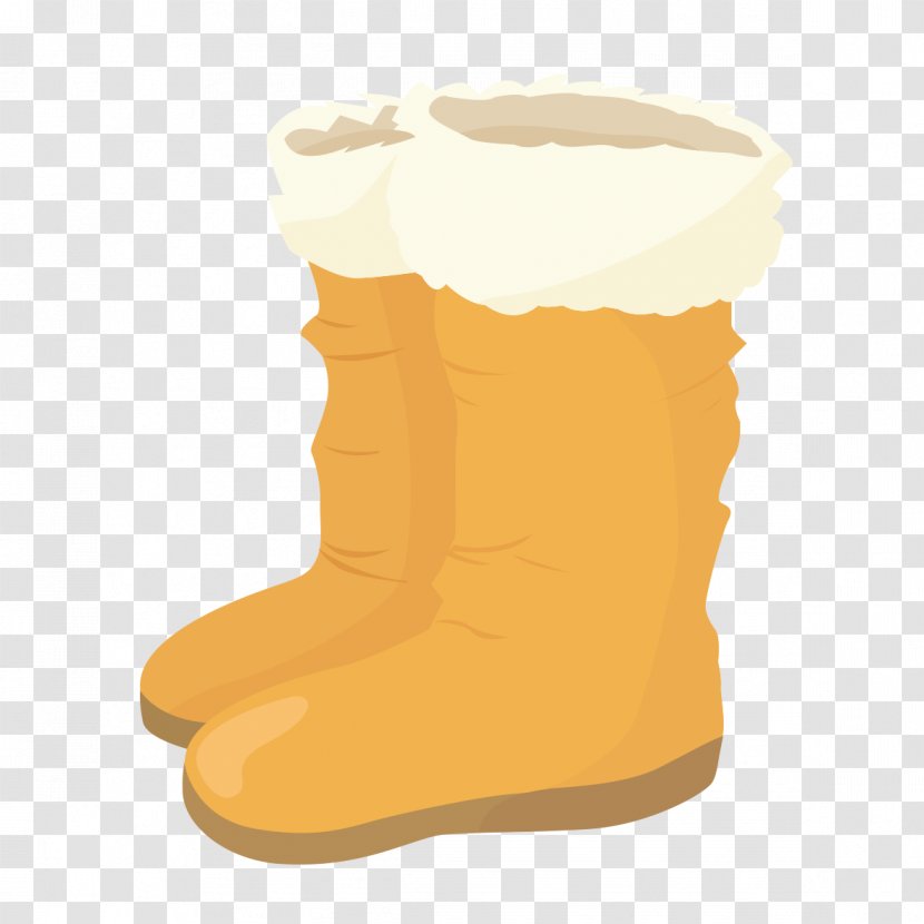 Boot Adobe Illustrator Shoe - Outdoor - Hand-painted Boots Sprite Transparent PNG